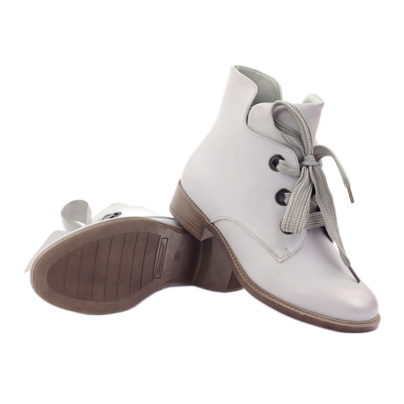 Bottes Sergio Leone 300 argent métallisé gris 3