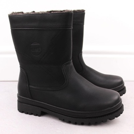 Bottes hautes isolées pour hommes, noires, Unisoft 1