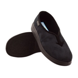 Befado chaussures pour femmes mocassins Dr.Orto pantoufles noir 3