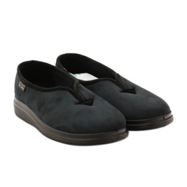Befado chaussures pour femmes mocassins Dr.Orto pantoufles noir 4