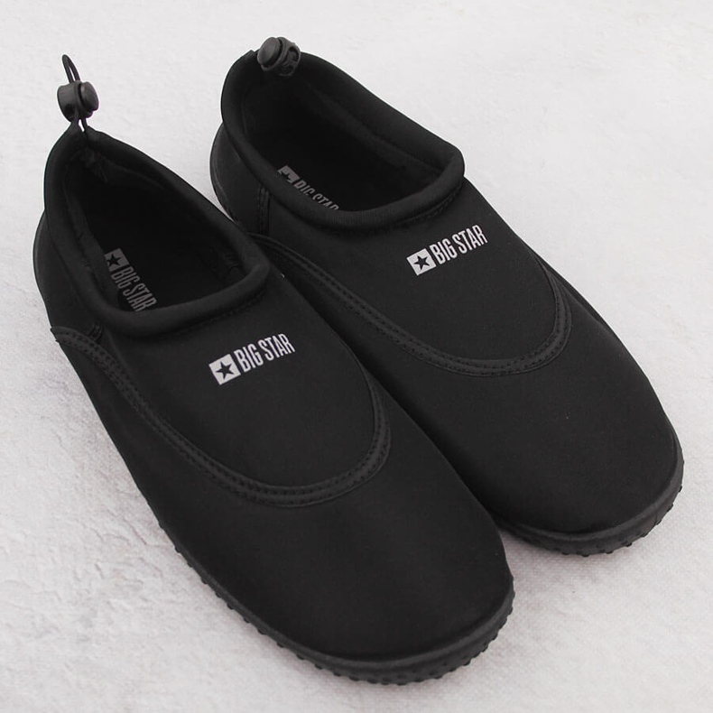 Chaussures d'eau noires pour hommes Big Star NN174752 le noir 1 Chaussures d'eau noires pour hommes Big Star NN174752 le noir 1