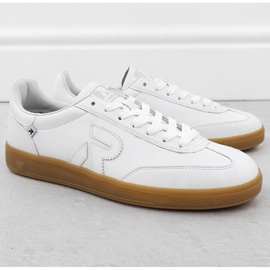 Chaussures en cuir White's White Rieker W2200 Sneakers blanc 1