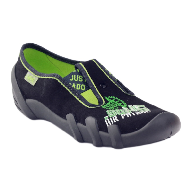 Befado chaussures pour enfants 290y162 vert le noir 1