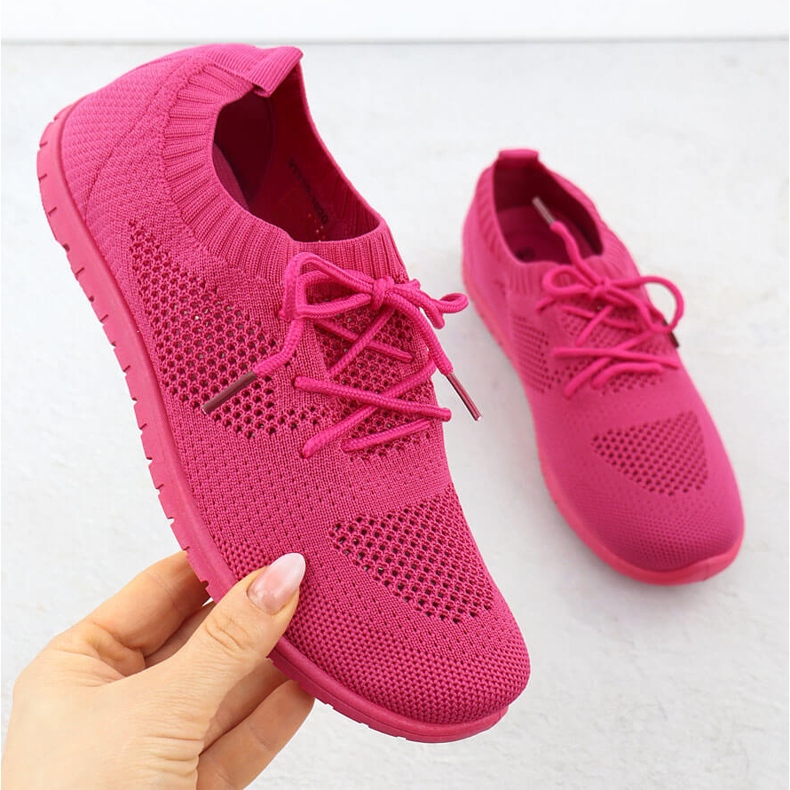 Chaussures de sport pour femmes Openwork Fuchsja News 1020 rose 1 Chaussures de sport pour femmes Openwork Fuchsja News 1020 rose 1