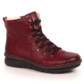 Bottes isolées confortables Rieker W RKR559 rouge 23