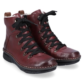 Bottes isolées confortables Rieker W RKR559 rouge 28