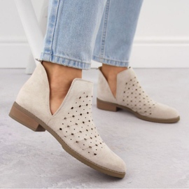 M.Daszyński Bottes ouvertes M. Daszyński San12b Beige 11