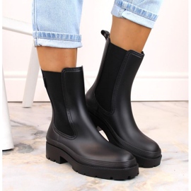 Big Star Wellingtons W INT1921 noir le noir 14