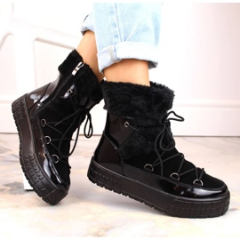 Filippo W PAW475A bottes plateforme isolées en cuir, noir le noir 12