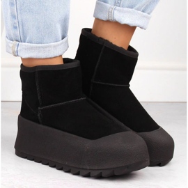 Big Star Bottes de neige sur la grande étoile de la plate-forme INT2023A le noir 9