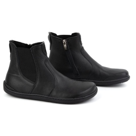 Olivier Bottines Chelsea femme pieds nus avec fermeture éclair, isolées 1263, noires le noir 4 Olivier Bottines Chelsea femme pieds nus avec fermeture éclair, isolées 1263, noires le noir 4