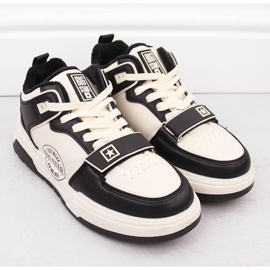 Chaussures de sport haute isolation pour hommes Big Star OO174557 blanche 2