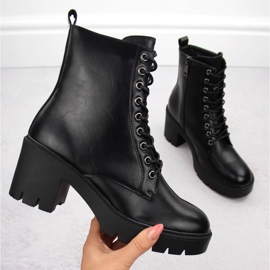 Bottes isolées femme, noir Vinceza 58329 1