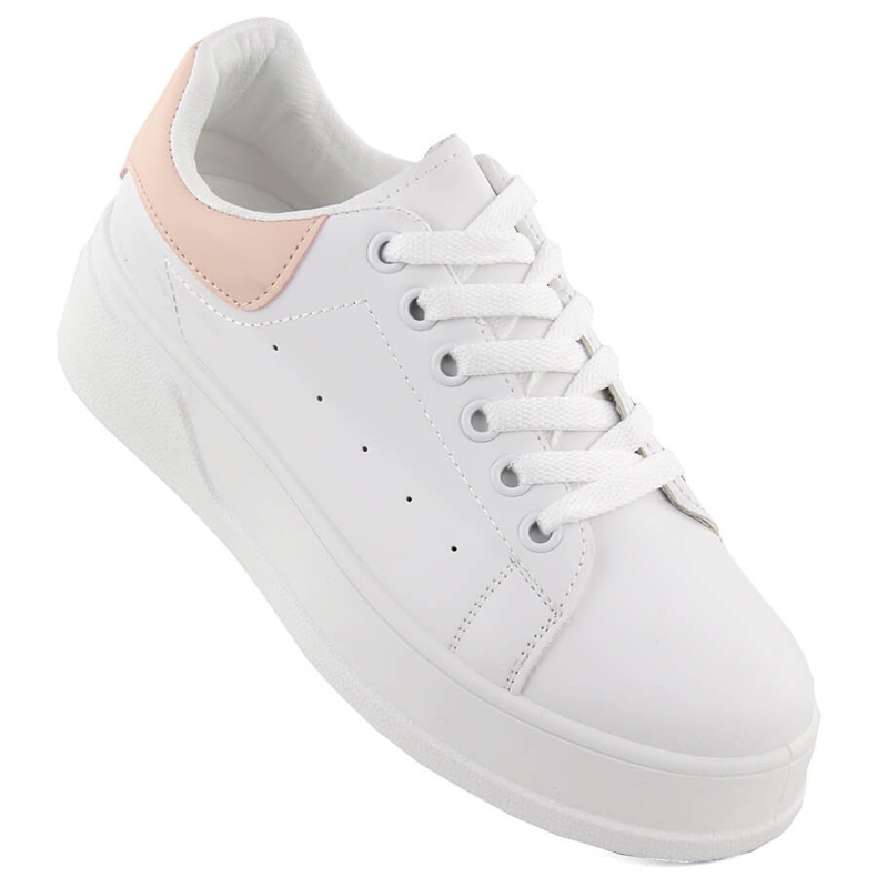 Chaussures de sport plateforme blanches pour femmes Sabatina 0974 1