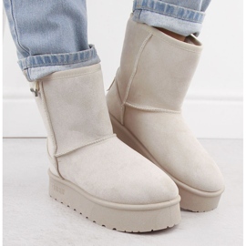 Bottes de neige imperméables femme mukluk beige Big Star OO274897 1