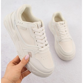 Chaussures de sport beiges Big Star NN274668 1