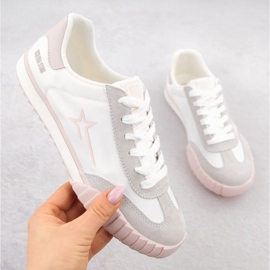 Chaussures de sport blanches Big Star NN274868 1