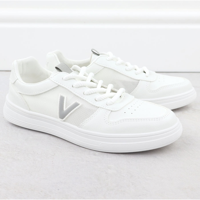 Chaussures de sport pour femmes avec un maillage blanc Vinceza 13627 2