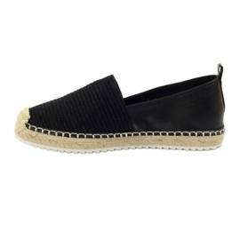 Ballerines espadrilles Big star 274196 le noir brun 2 Ballerines espadrilles Big star 274196 le noir brun 2