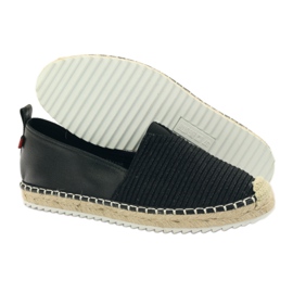 Ballerines espadrilles Big star 274196 le noir brun 3 Ballerines espadrilles Big star 274196 le noir brun 3
