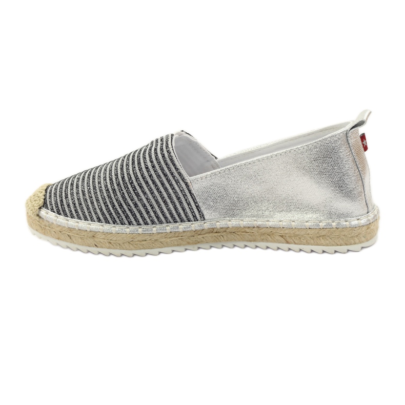 Big Star Espadrilles ballerines grandes étoiles 274194 le noir brun gris 2