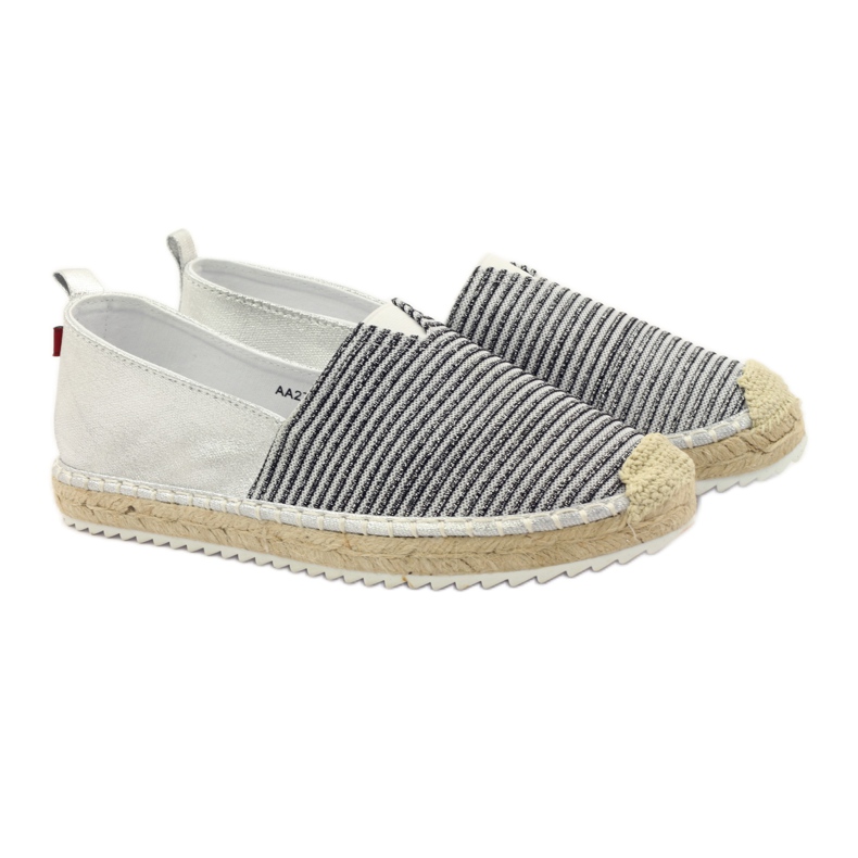 Big Star Espadrilles ballerines grandes étoiles 274194 le noir brun gris 4