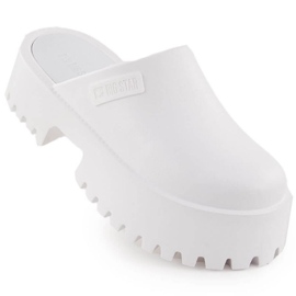 Obstruer sur une semelle massive Big Star NN274015 White blanche 13