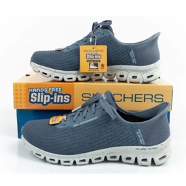 Skechers Glide-Step 104571 / Slt Chaussures avec une membrane bleu 9