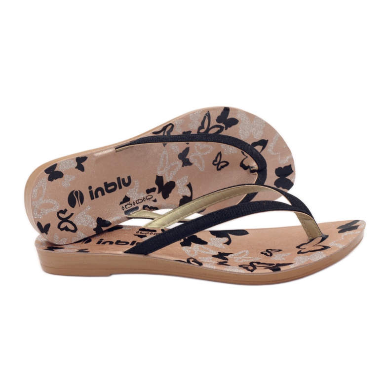 Tongs noires INBLU IR03 le noir 3 Tongs noires INBLU IR03 le noir 3