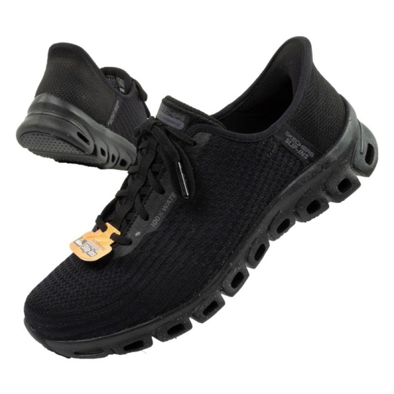 Skechers Glide Step 104571 / BBK Chaussures noires avec membrane le noir 1