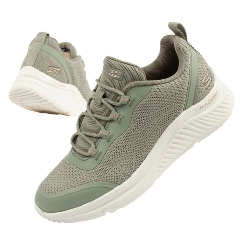 Skechers bobs arch confort b sweet bobs bobs bobs 117561 / olv vert 1