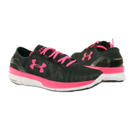 Chaussures de course Under Armour Speedform Turbulence noir rose 4