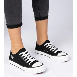 Baskets classiques noires pour femmes le noir 2