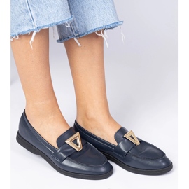 MOCHES DES FEMMES NAVAY avec une décoration élégante bleu 2 MOCHES DES FEMMES NAVAY avec une décoration élégante bleu 2