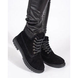 Original Walkman Shoes Bottes en cuir noir le noir 2 Original Walkman Shoes Bottes en cuir noir le noir 2