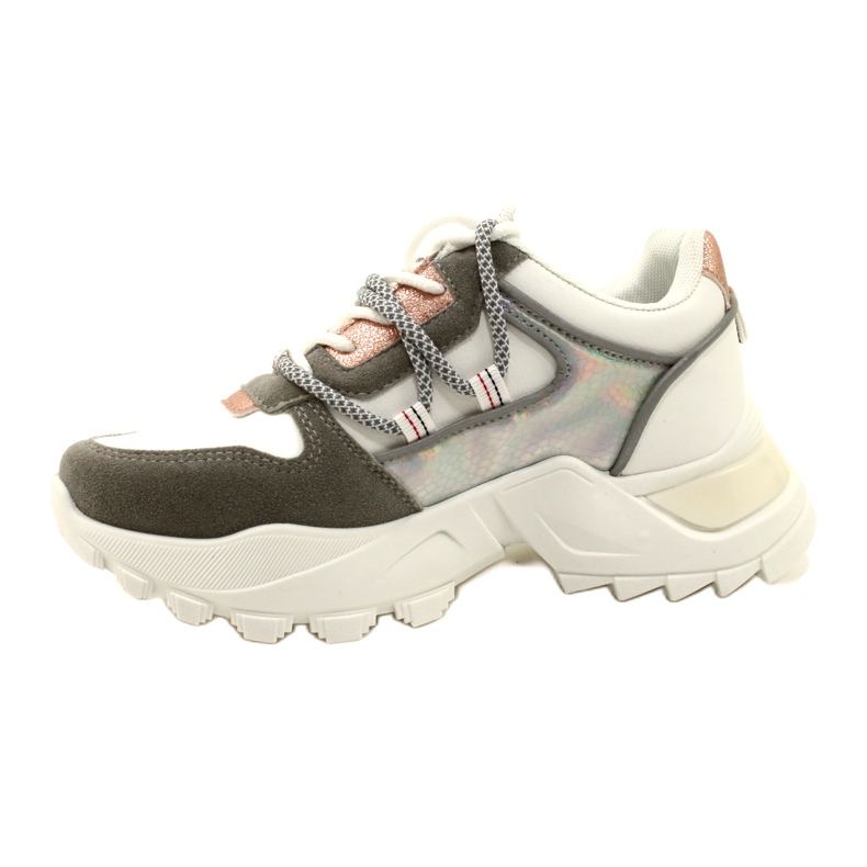News Sneakers de chaussures de sport pour femmes 21SP26-3973 Blanc blanche 6
