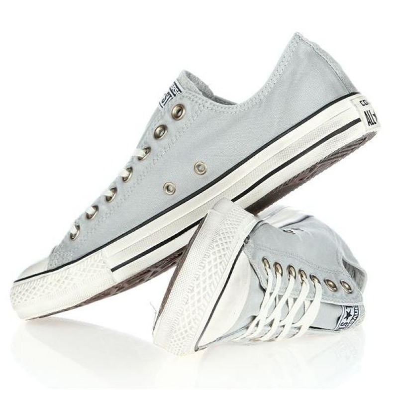 Les baskets féminines conversent Chuck Taylor Ox 142229f gris 2