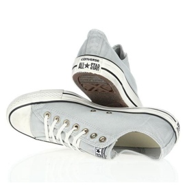 Les baskets féminines conversent Chuck Taylor Ox 142229f gris 3