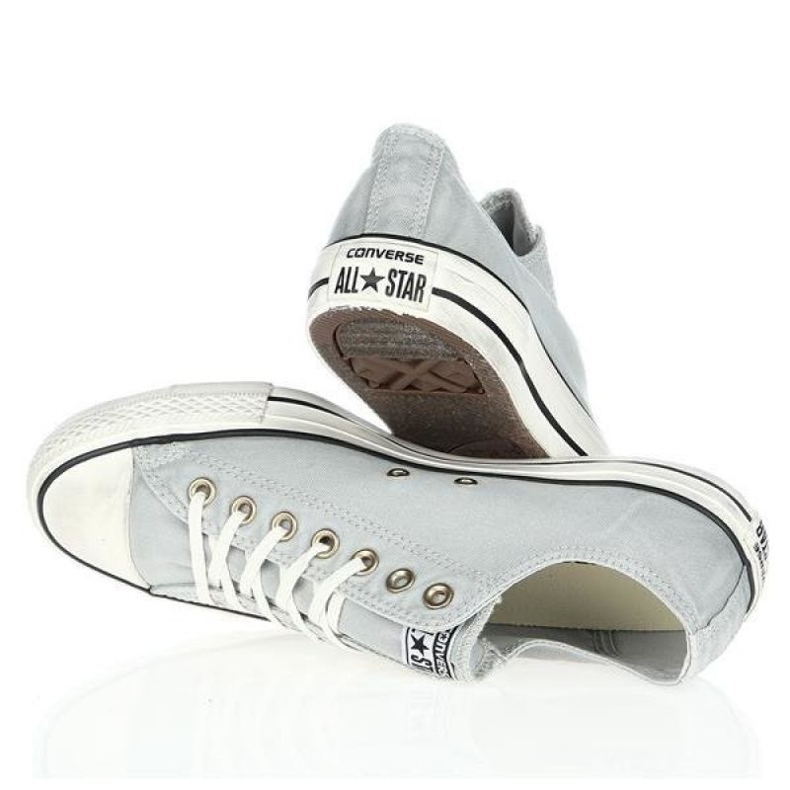 Les baskets féminines conversent Chuck Taylor Ox 142229f gris 3