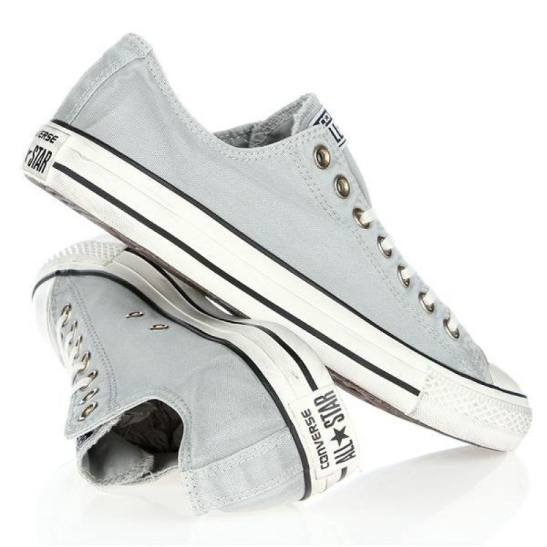 Les baskets féminines conversent Chuck Taylor Ox 142229f gris 4