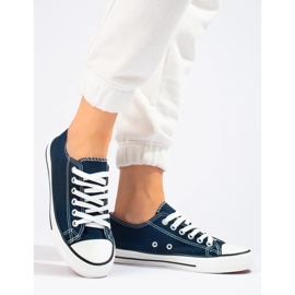 J. Star Baskets classiques bleu foncé 1