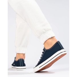 J. Star Baskets classiques bleu foncé 3