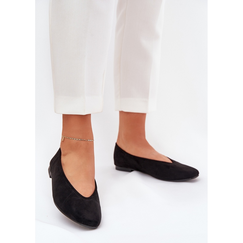 Ballerinas Eco Black classiques noires le noir 2