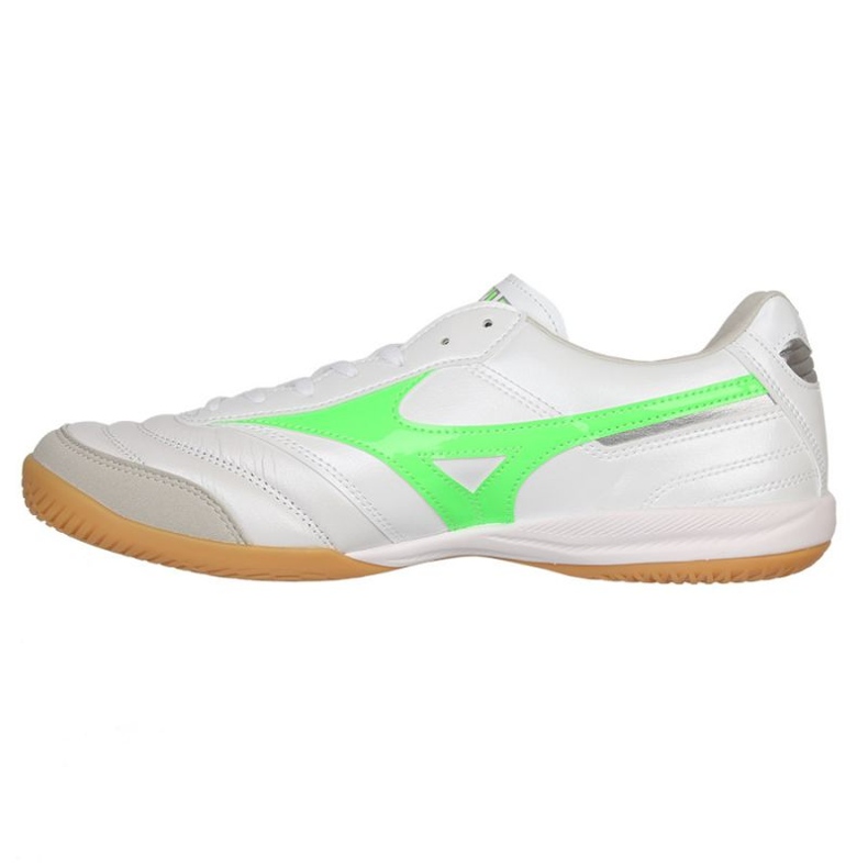 Chaussures de football Mizuno Morelia Sala Elite en Q1GA251237 blanche 1