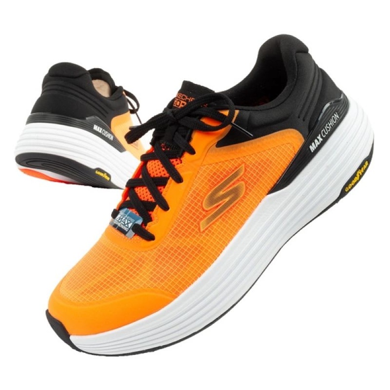Chaussures de course skechers max amortissant 220932 / orbk jaune 1