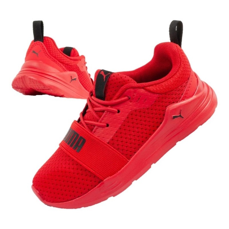 Puma Wired Run 374217 05 Chaussures rouge 1