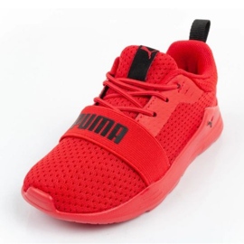 Puma Wired Run 374217 05 Chaussures rouge 2