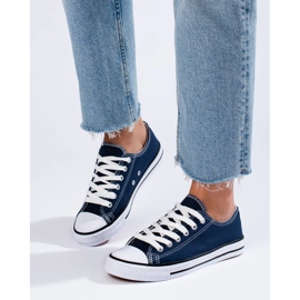 Baskets marine bleu 1