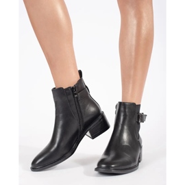 Bottes classiques avec une ceinture le noir 4
