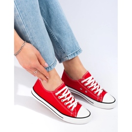 J. Star Baskets rouges classiques 5